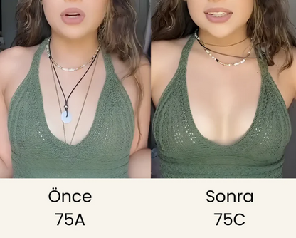 Çift Tarafı Yapışkanlı Dolgunlaştırıcı Göğüs Pedi